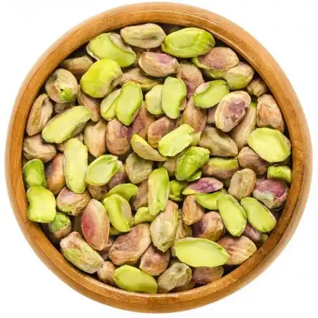خرید مغز پسته دندانه سبز رنگ و پاک شده